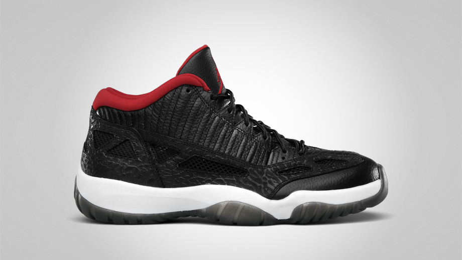 Air Jordan XI IE Low Black / Varsity Red / White Release Date Air