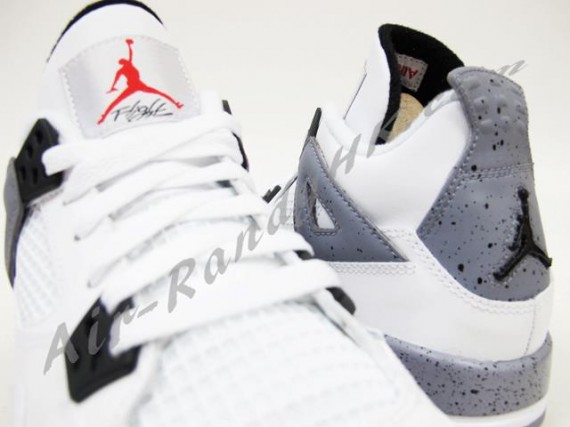 Air Jordan IV GS: White Cement - New Images - Air Jordans, Release