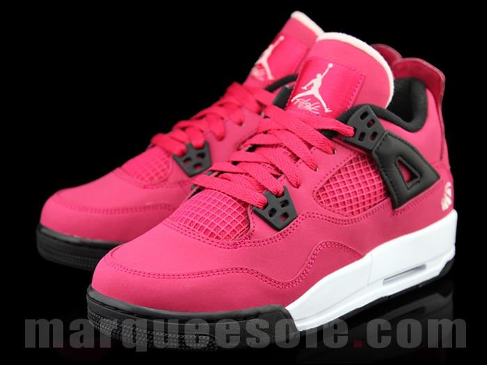 Air Jordan IV GS: Voltage Cherry - New Images - Air Jordans, Release Dates & More | JordansDaily.com