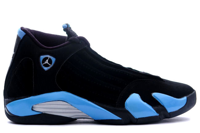 university blue jordan 14