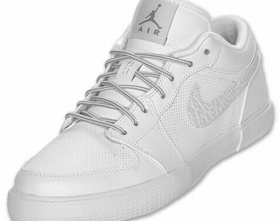 all white air force jordans