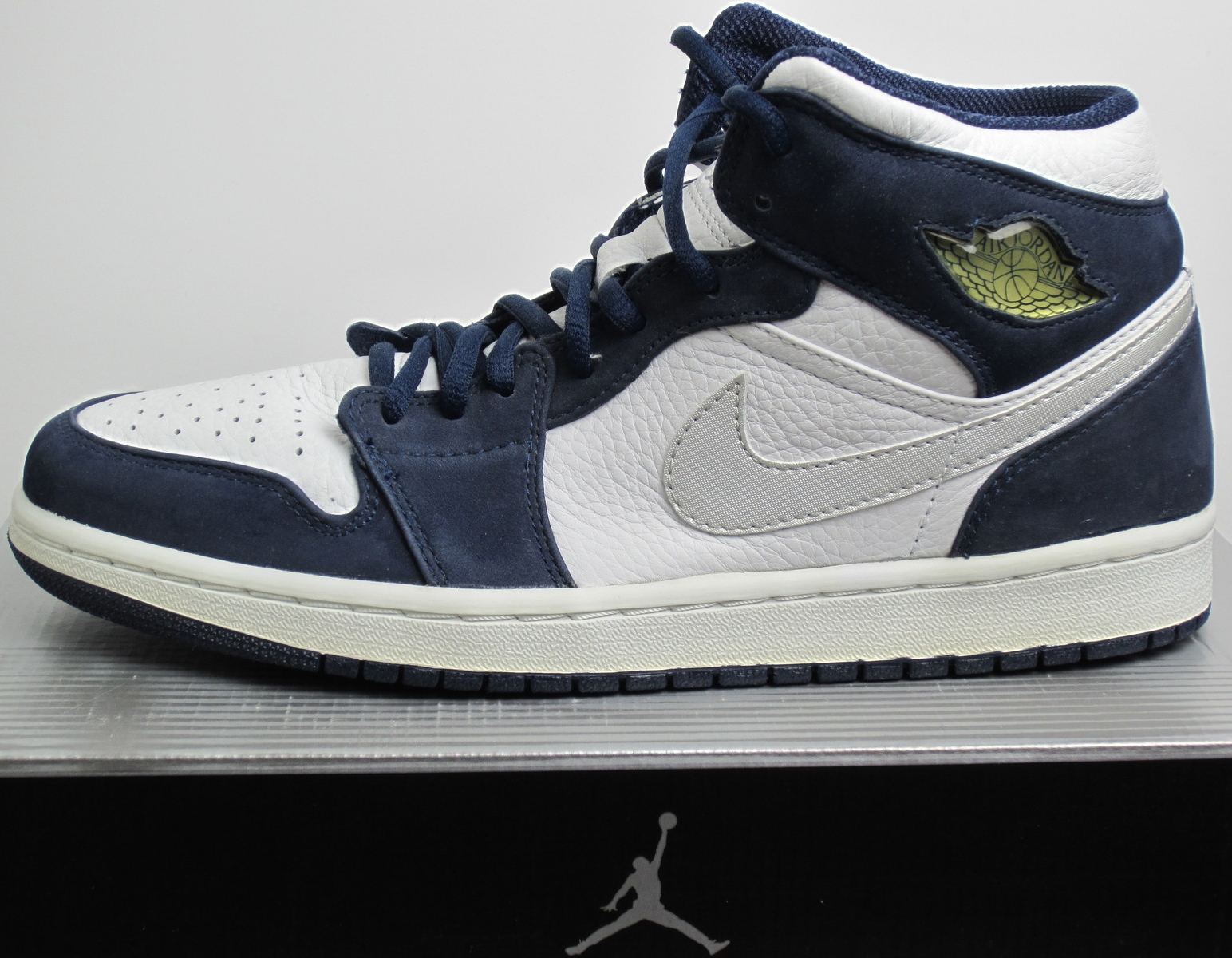 midnight navy velvet jordans