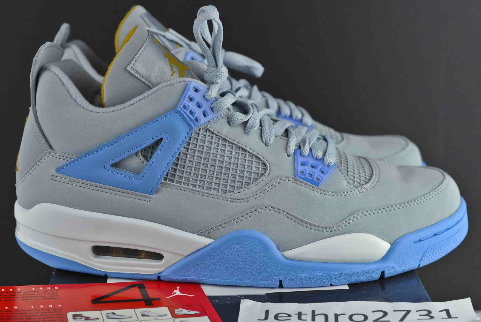 The Daily Jordan: Air Jordan IV - Mist Blue - University Gold - 2006