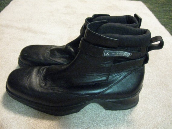 Vintage Gear: Jordan Two3 Black Leather Boots