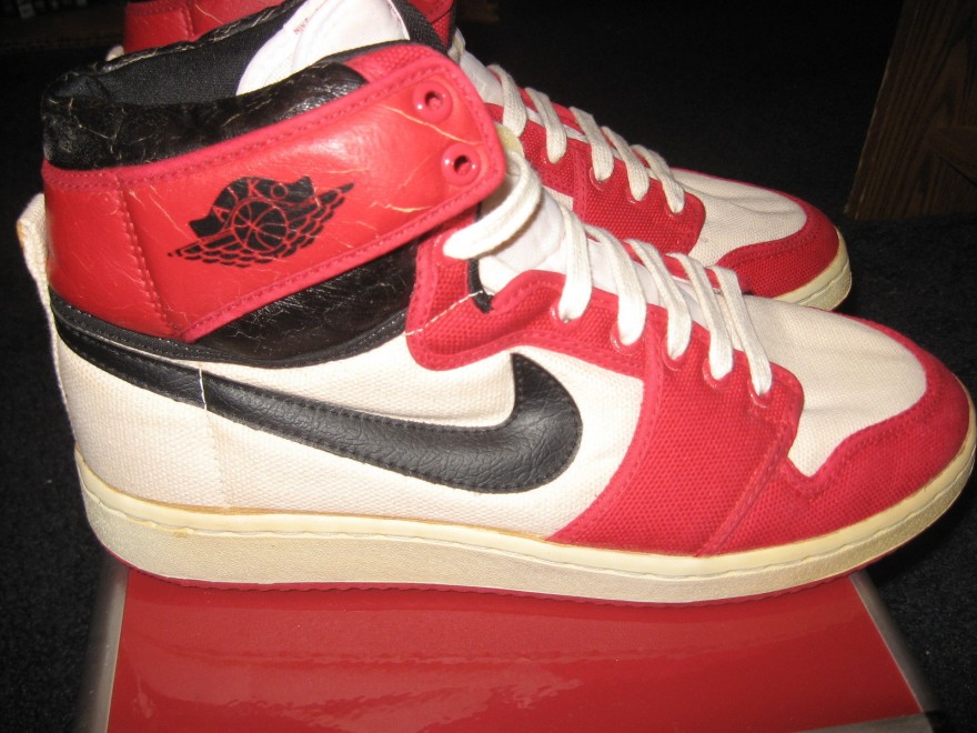 The Daily Jordan: Air Jordan 1 KO OG - White - Red - Black 1985 - Air Jordans, Release Dates 