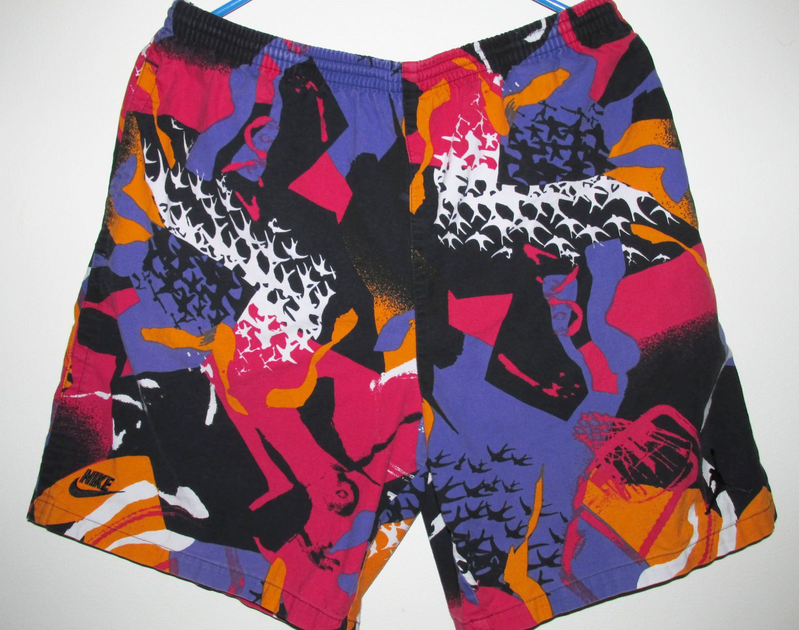 jordan retro 5 mesh graphic shorts