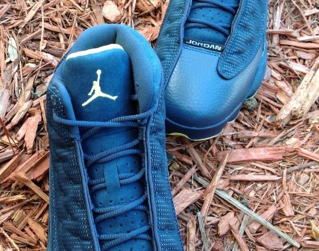 Air Jordan XIII Squadron Blue Electric Yellow Black Air Jordans