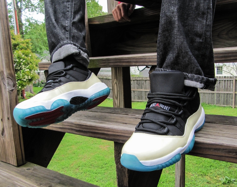 Air Jordan XI Low “Creme” Customs by Cali Kid Drew Air Jordans