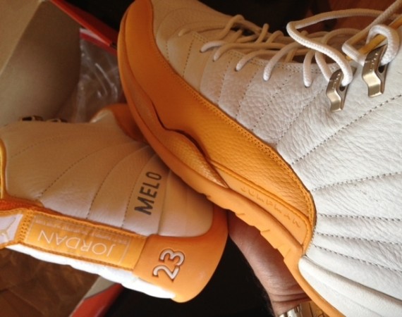 Air Jordan XII (12) – Carmelo Anthony Away PE