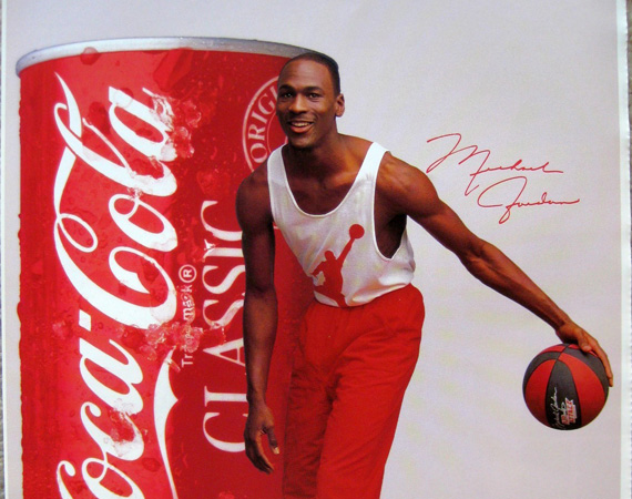 Michael Jordan Coca-Cola Print Ad 