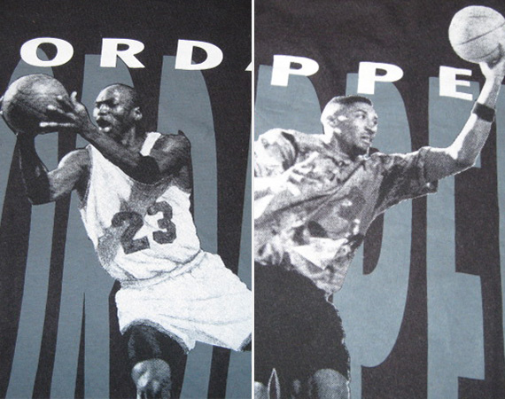 Vintage Nike Michael Jordan Scottie Pippen Back 2 Back T-Shirt