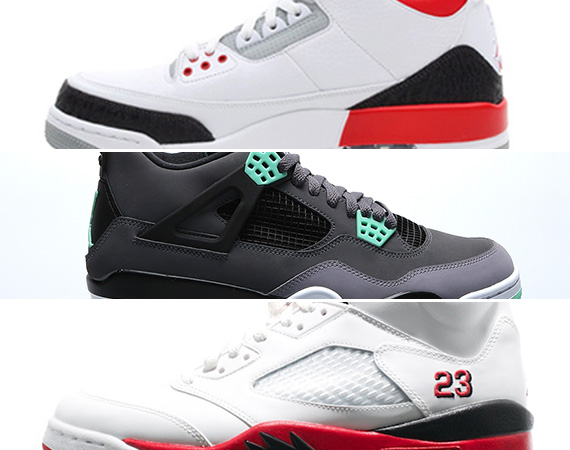 August 2013 Air Jordan Retro Releases 