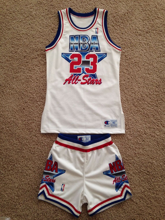 Michael Jordan 1991 All Star Game Throwback NBA Authentic Jersey