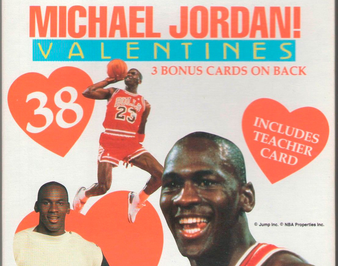 michael jordan valentines day cards