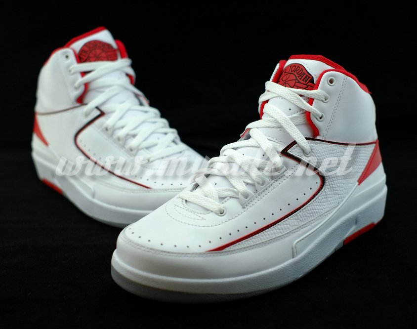 jordan 2s red and white