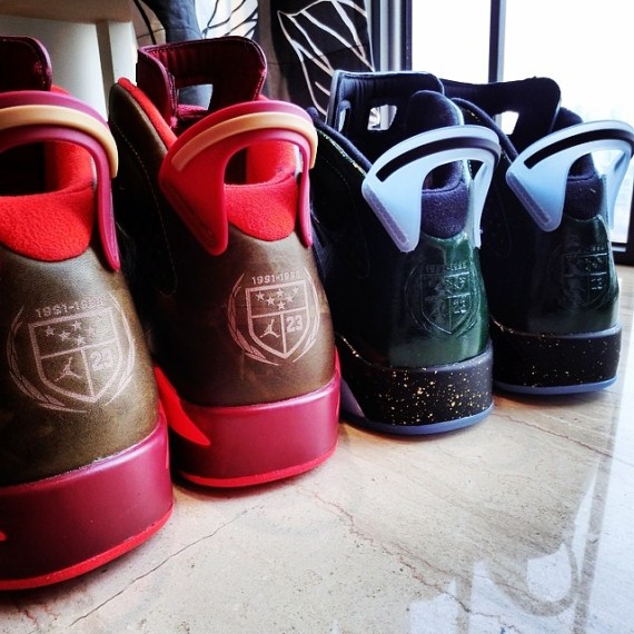 jordan 6 champagne glow in the dark