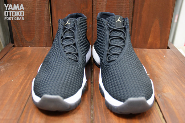 jordan future black white