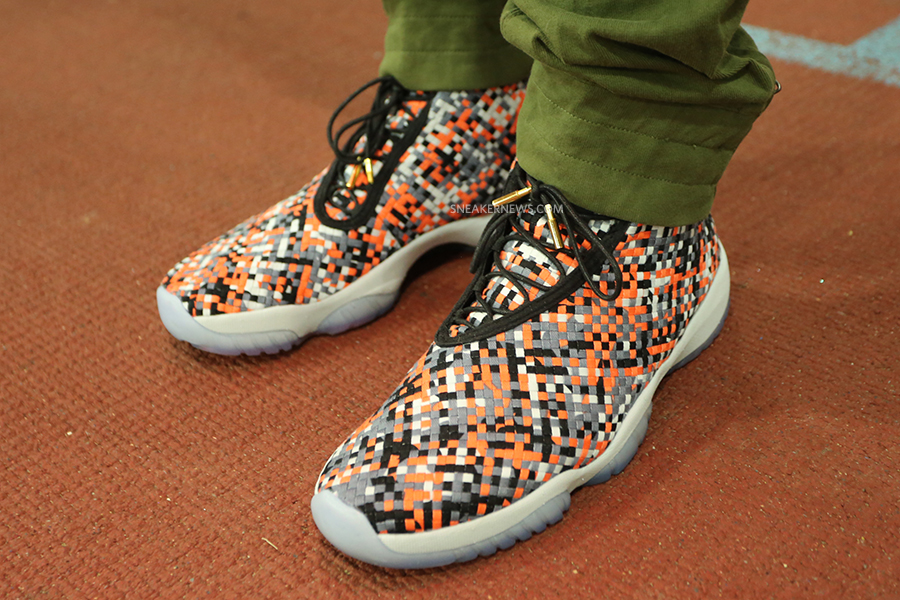 multi colored jordan 13