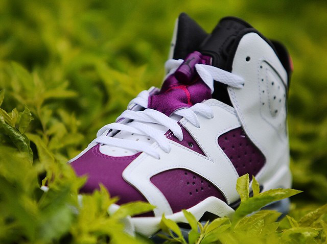 air jordan 6 white pink