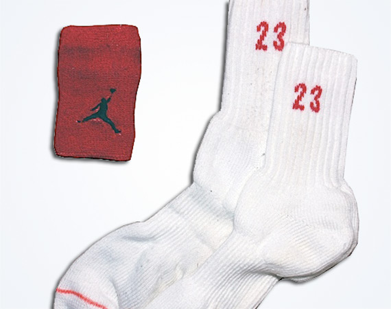 Michael Jordan's Game-Used Socks 