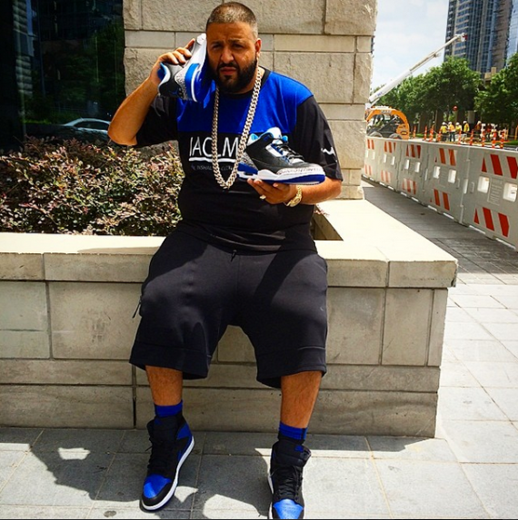 DJ Khaled Showcases Air Jordan 3 "Sport Blue" Air Jordans, Dates & More | JordansDaily.com