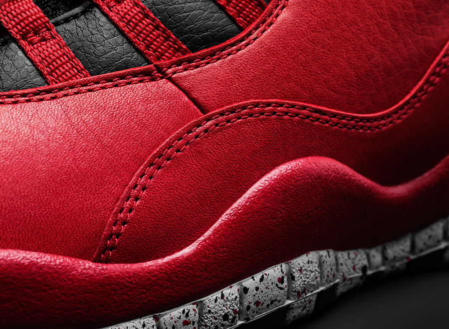 all red retro 10
