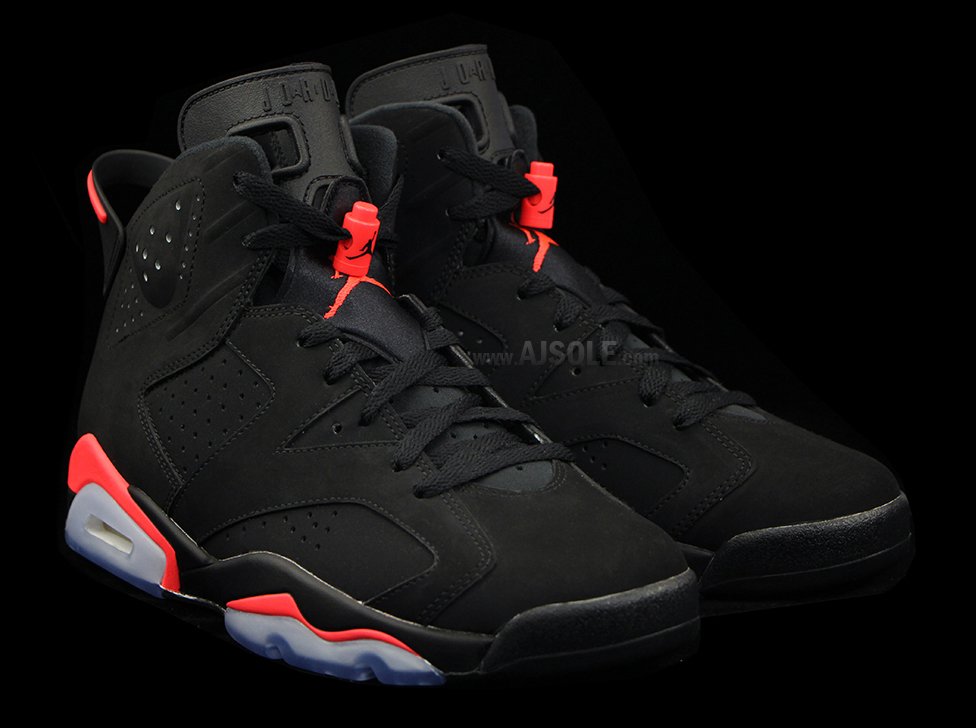 jordans 6 retro black infrared
