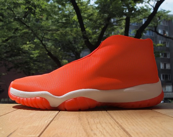 Jordan best sale future orange