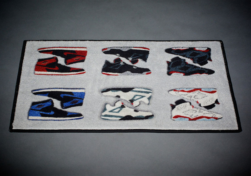 Air Jordan Retro Rug by Spilled Air Jordans, Release Dates & More