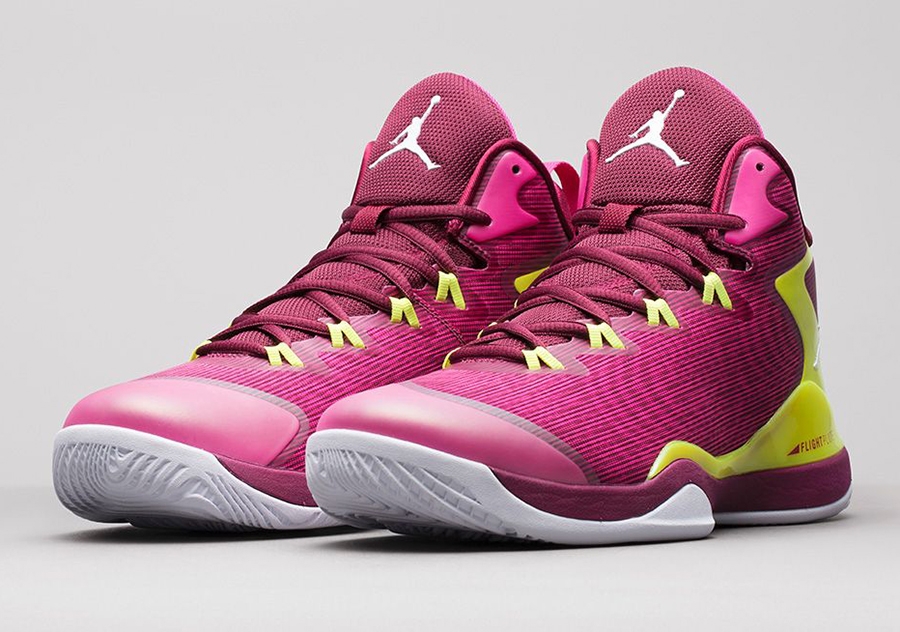 Jordan Super.Fly 3 Fusion Pink Volt Deep Air Jordans