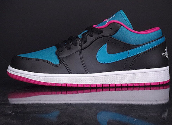 Jordan 1 Low: Black Space Blue - Pink - Air Jordans, Release Dates & More |
