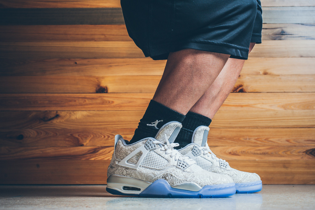 Air Jordan 4 Laser Laced Up & Ready To Release Air Jordans, Release