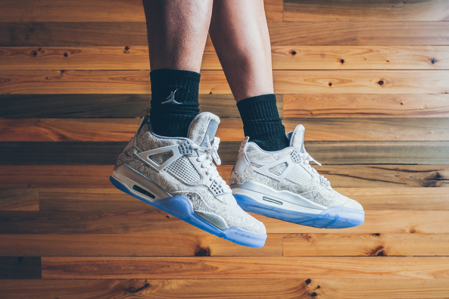 Air Jordan 4 Laser Laced Up & Ready To Release Air Jordans, Release