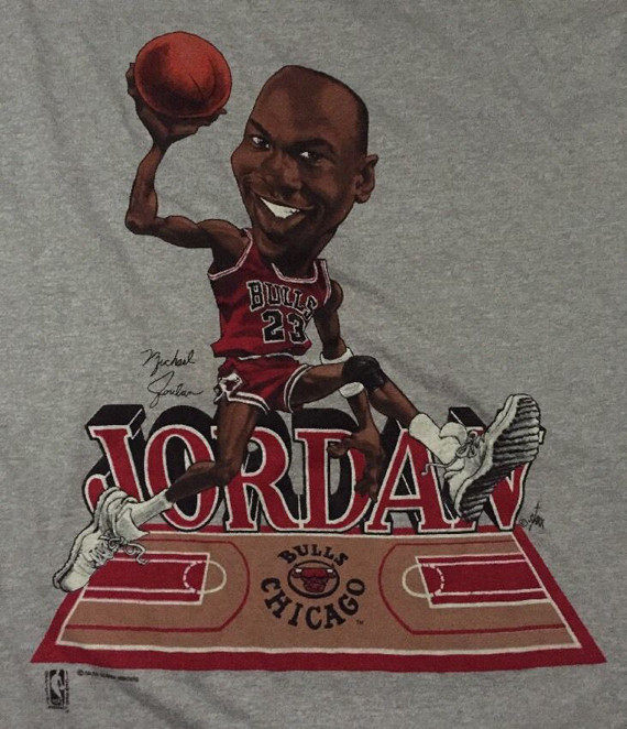 Caricature Bulls Lakers 1991 Nba Finals Shirt - High-Quality
