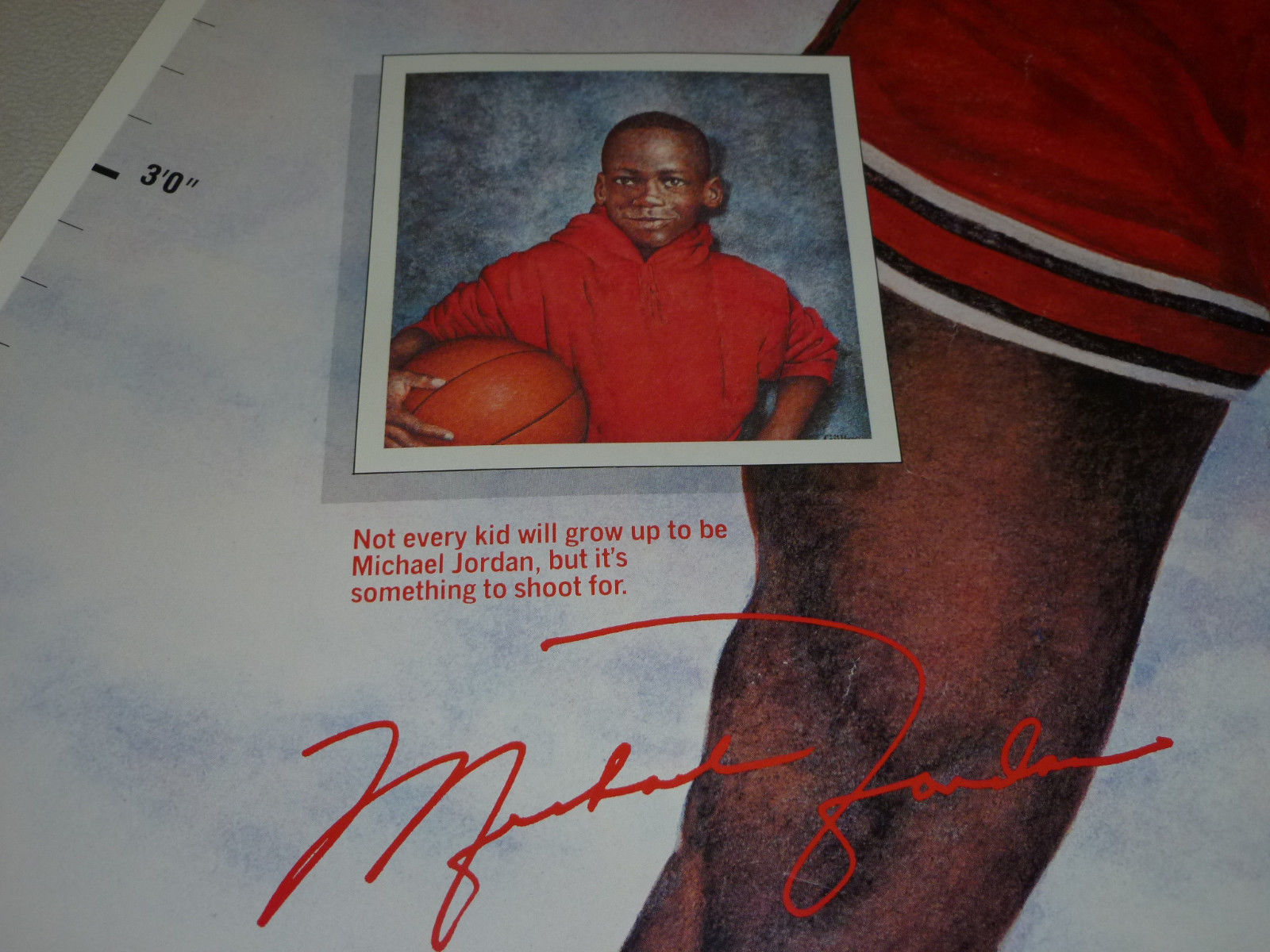 Vintage Gear: Michael Jordan "Measure Up" Chicagoland Chevrolet Poster ...