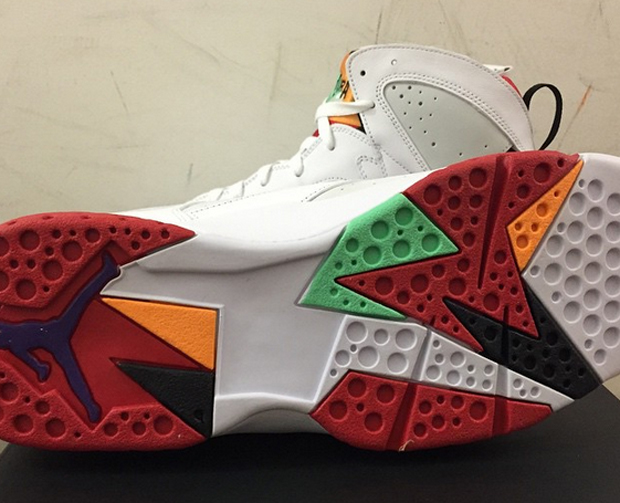 jordan hare 7 on feet