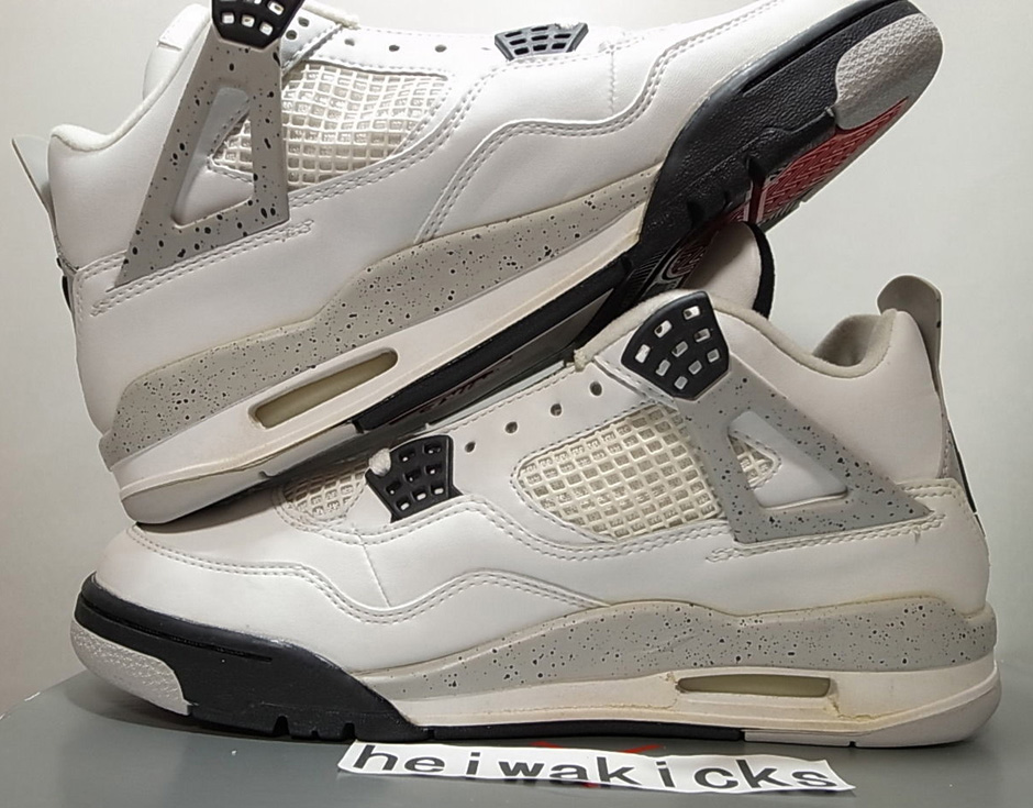1999 jordan 4 white cement