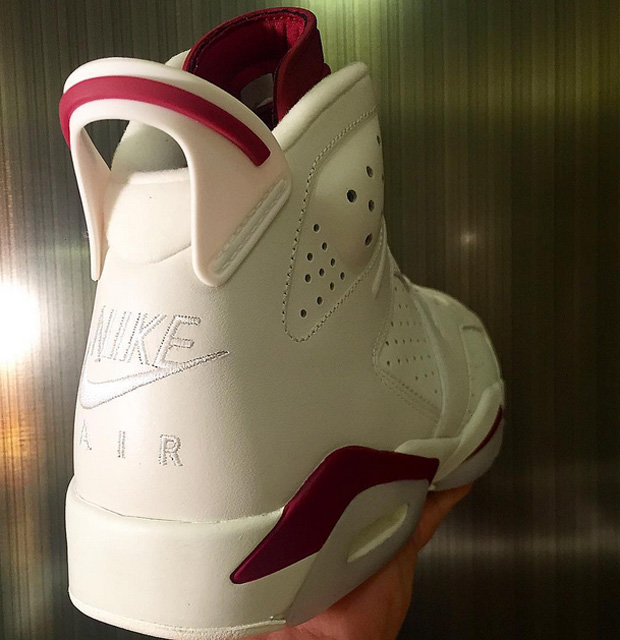 Air Jordan 6 "Maroon" On Feet - Air Jordans, Release Dates & More