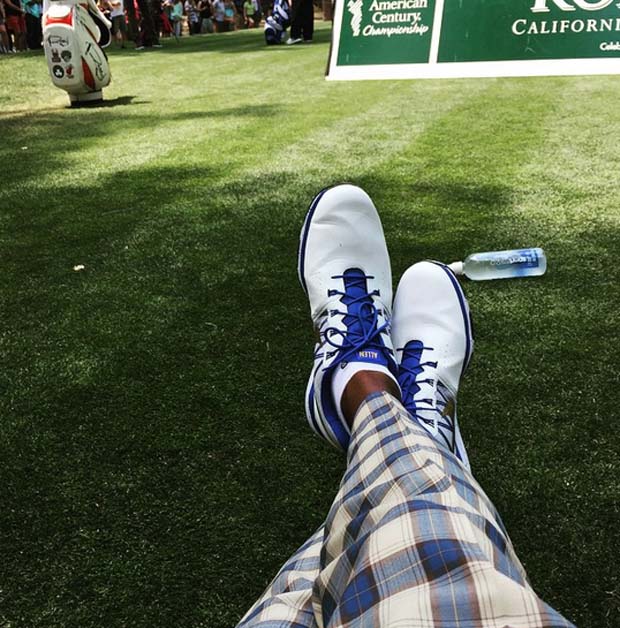 Playing Golf In Non-Jordan Shoes 