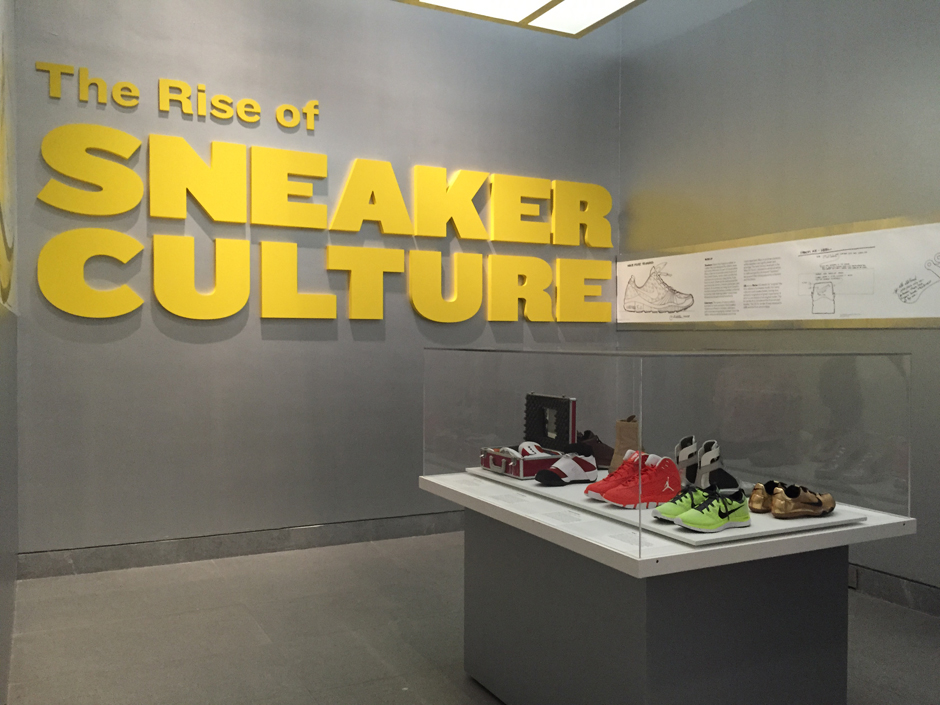 Tour "The Rise Of Sneaker Culture" Exhibit At Brooklyn Museum Early