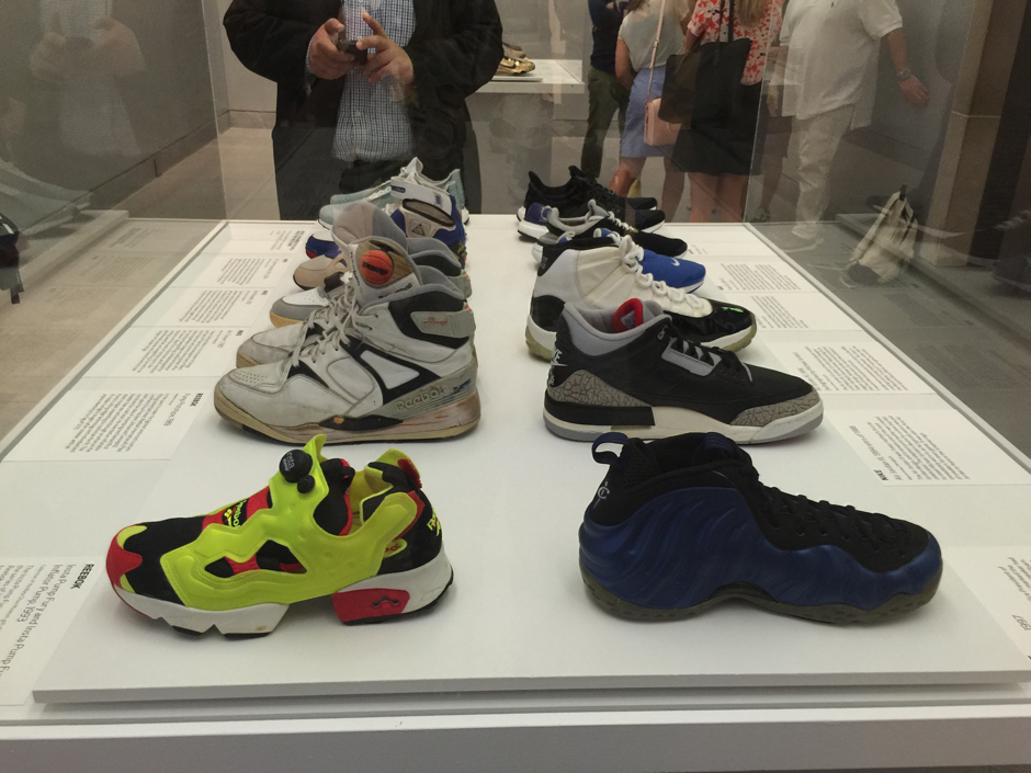 Tour "The Rise Of Sneaker Culture" Exhibit At Brooklyn Museum Early 