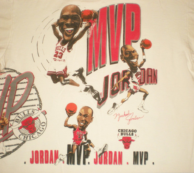 Michael Jordan Caricature NBA Tshirt S-3XL 