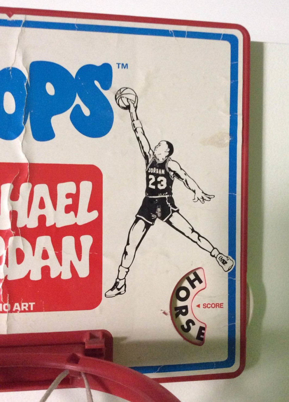 michael jordan basketball hoop toy