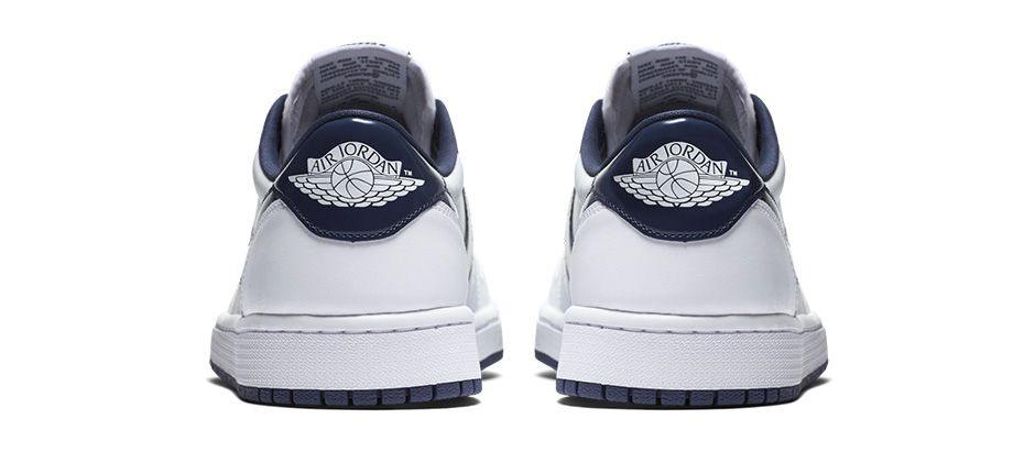 navy air jordan 1 low