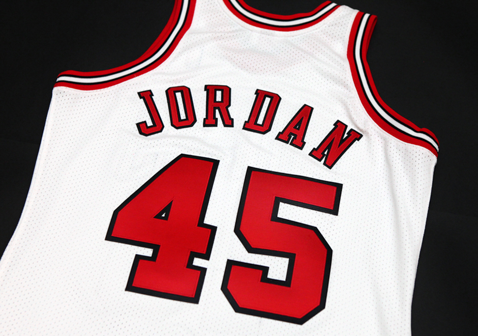 Mitchell & Ness Releasing Michael Jordan's Number 45 Comeback Jersey