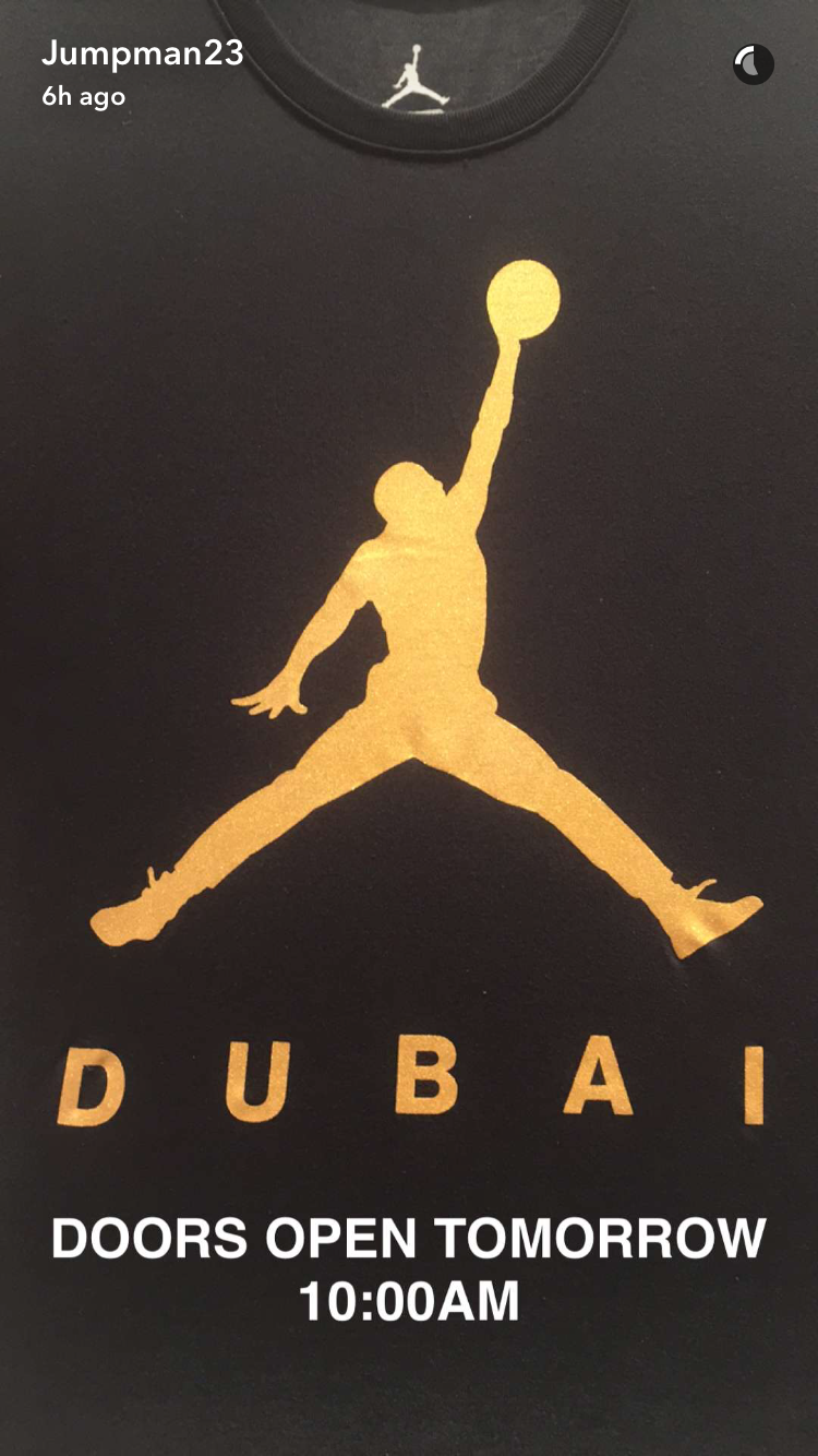 Jordan Brand's Dubai Store Features Crazy Sneaker Restocks Air