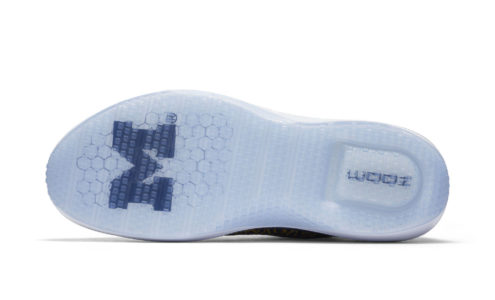 jordan university of michigan football trainer 2 flyknit training shoes