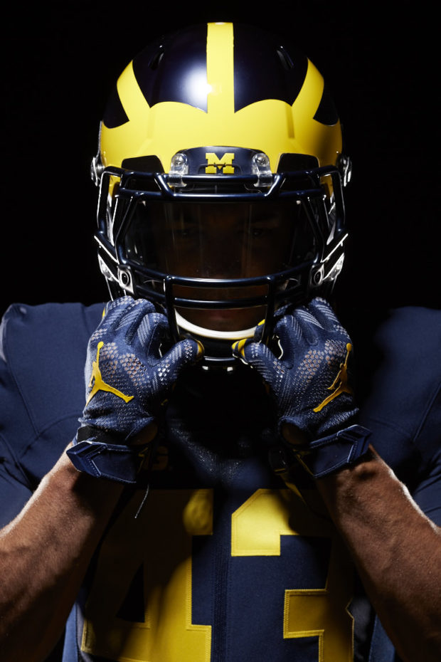 First Look At The Jumpman Branded Michigan Wolverines Football Uniforms