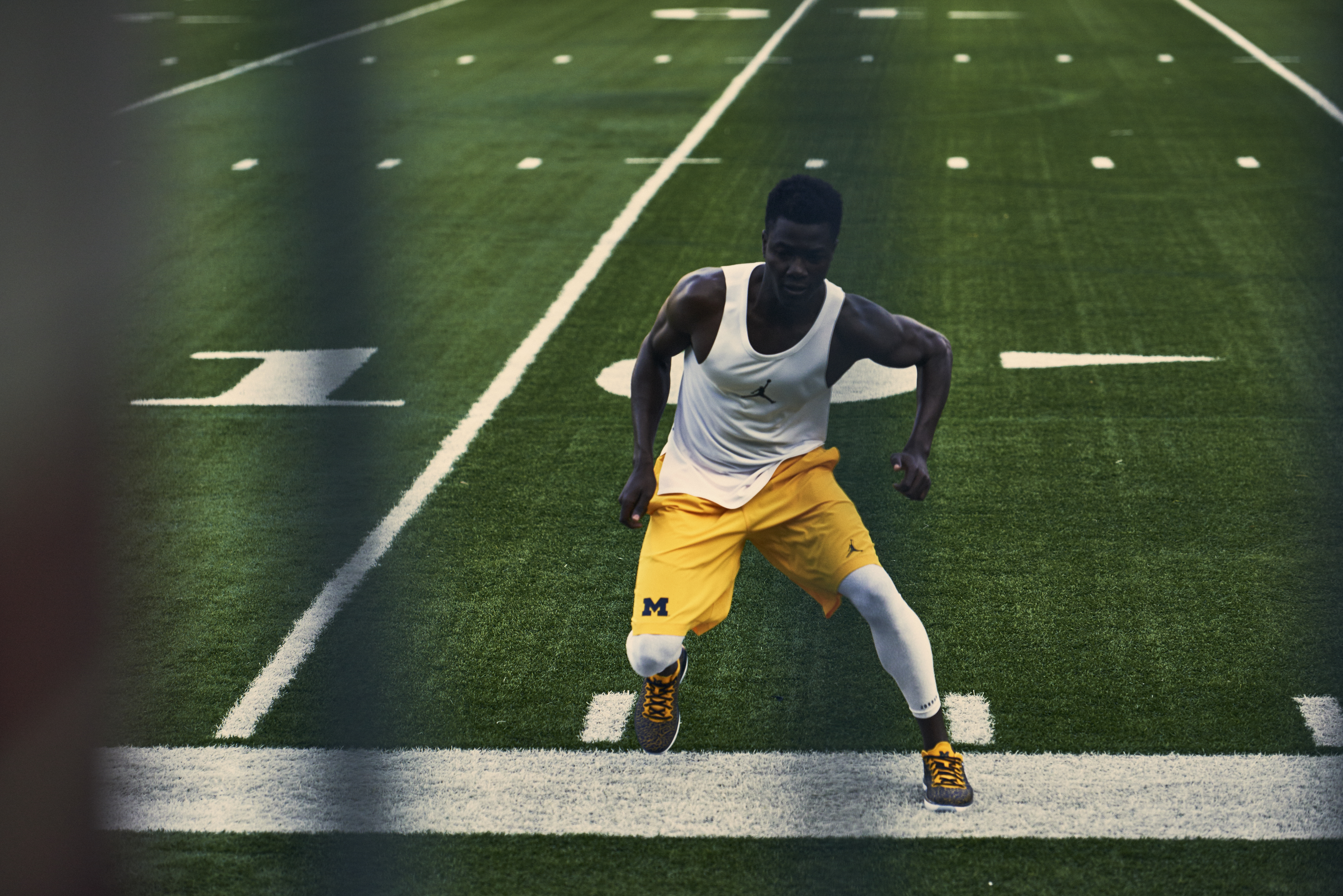 jumpman michigan polo