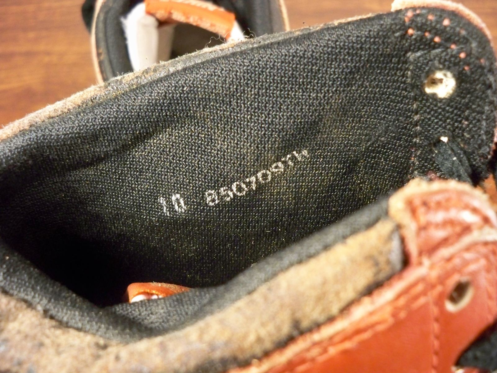 vintage 1985 air jordan 1